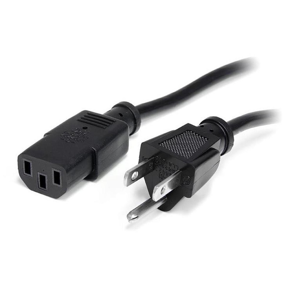 StarTech 12' Standard Computer Power Cord, 18 AWG