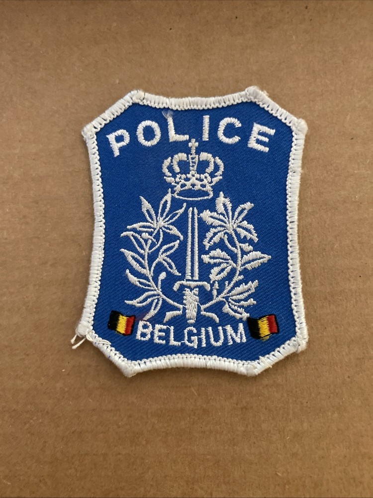 Police Patch Belgium