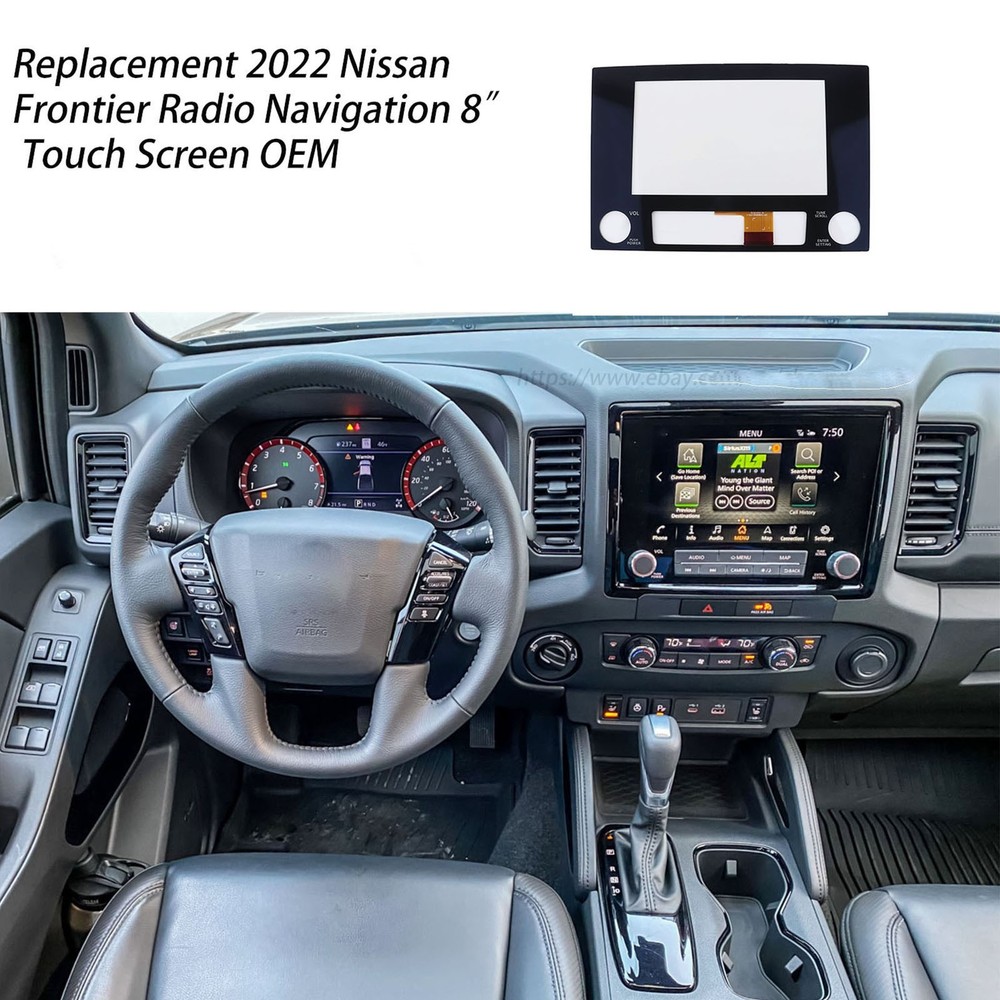 8 Touch Screen Replacement Display 2020-23 Nissan Titan FRONTIER OEM Multi Media