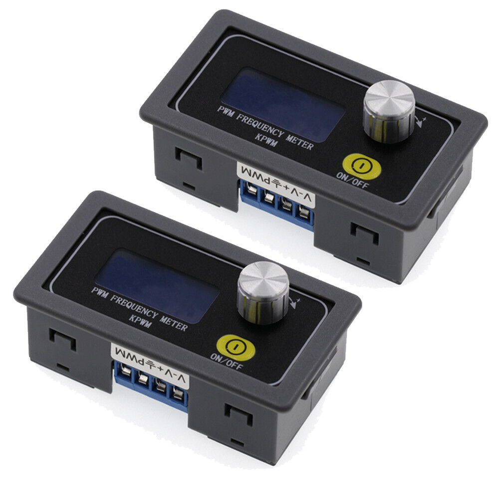 2PCS Adjustable PWM Pulse Frequency Duty Cycle Square Wave Signal Generator