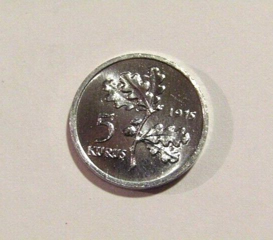 Turkey 1975 5 Kurus unc Coin