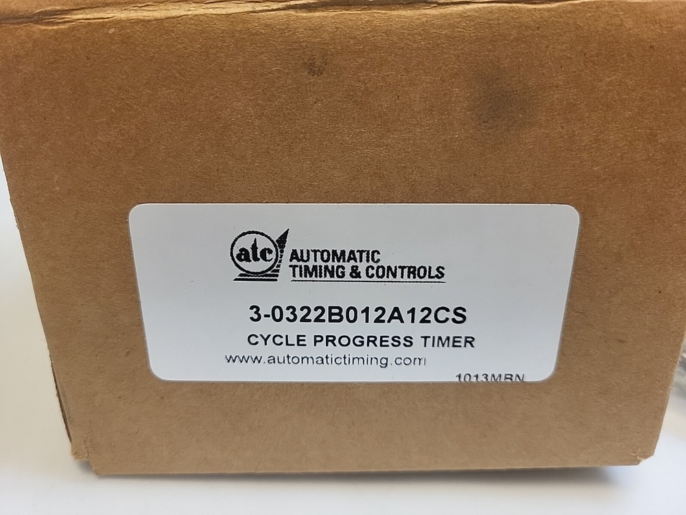 Automatic Timing & Controls 3-0322B012A12CS Cycle Progress Timer 322B Series