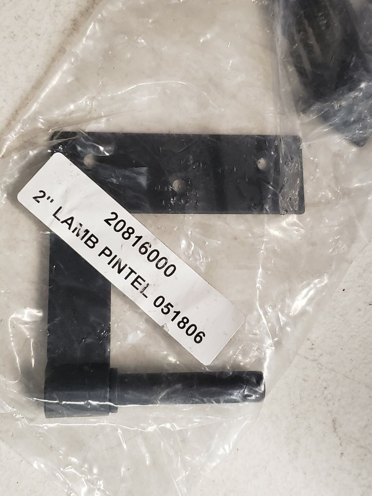 2" Stainless Steel LEFT SIDE Shutter Jamb Pintel-Pair-Black-Hardware