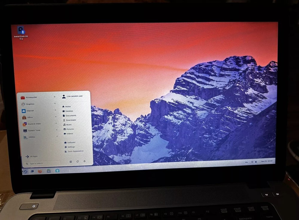 Zorin OS 17.2 CORE 64bit USB Linux Bootable FLASH DRIVE Live or Install