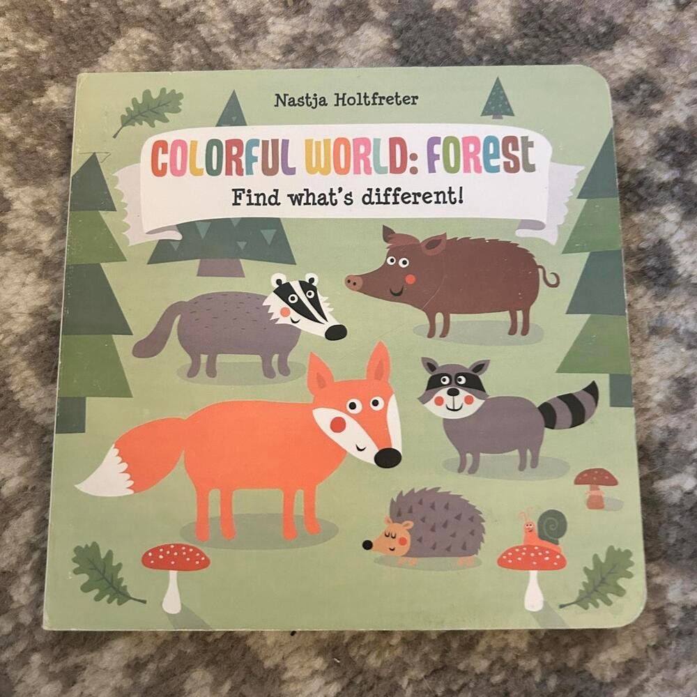 Scholastic Board Books Words and Differences