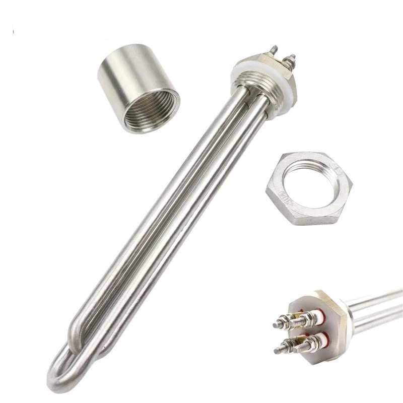 DC Solar Tubular Immersion Water Heater DN25 12V/24V/36V/48V/60V Heating Element