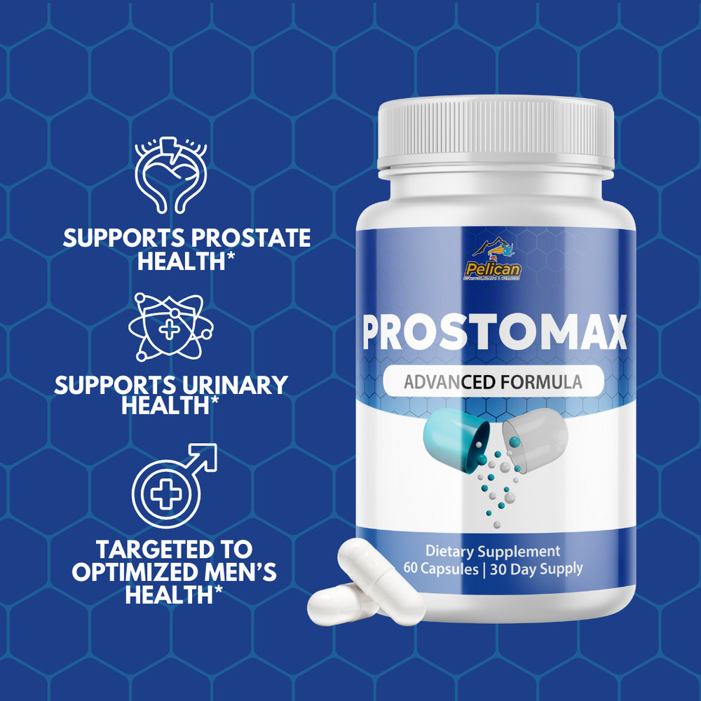 Prostomax- Prostate & Urinary Support- 2 Bottles- 120 Capsules