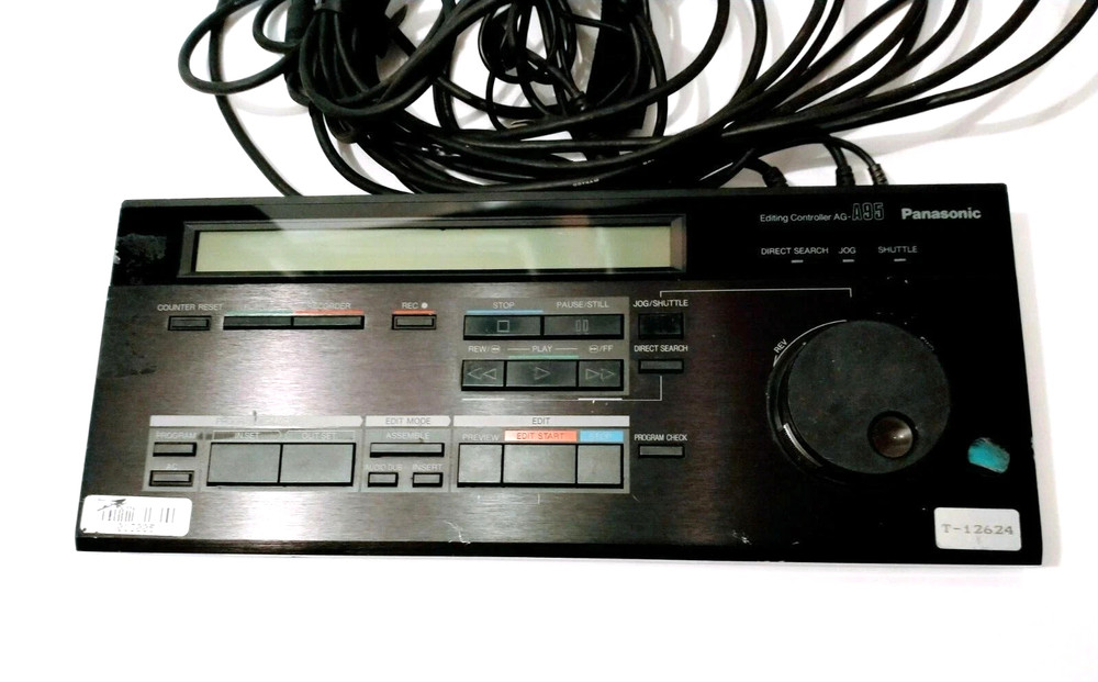 PERFECTLY WORKING PANASONIC VIDEO PRODUCTION AND EDITING CONTROLLER AG-A95