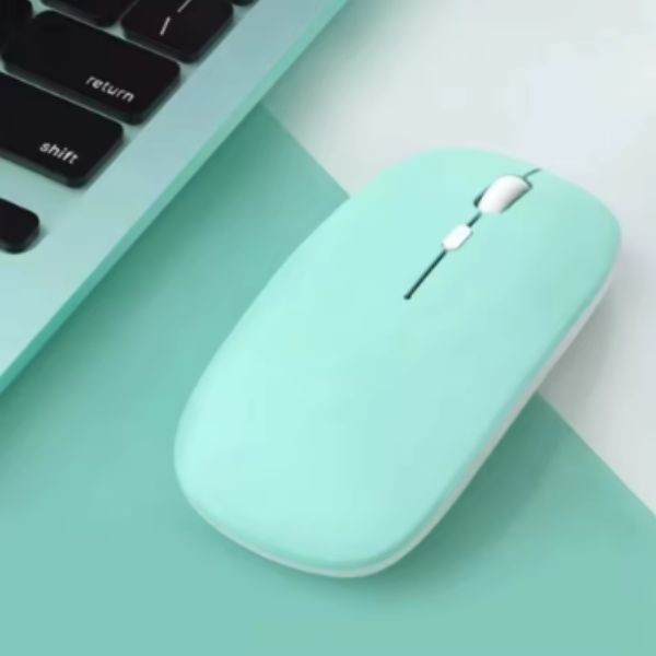 Bluetooth Mouse For Notebook PC Computer Battery Ultra-Thin Wireless Mouse For i