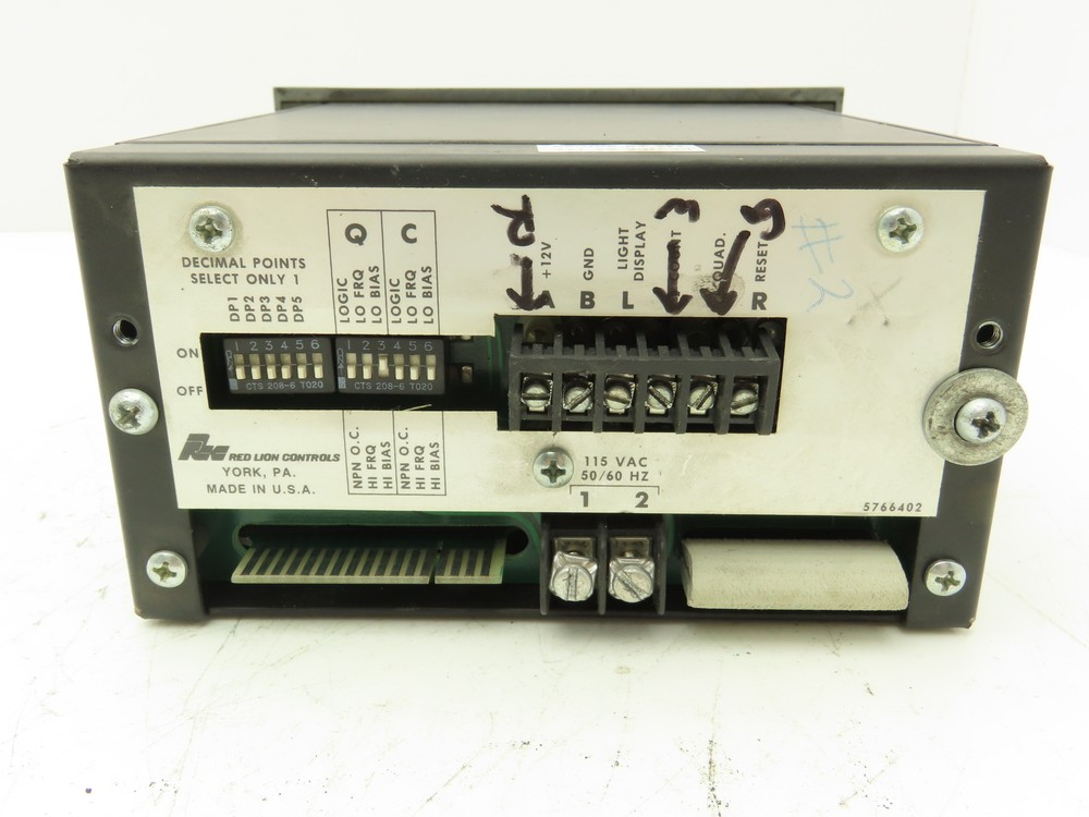 Red Lion Controls 5166550 Series 600 Counter Module