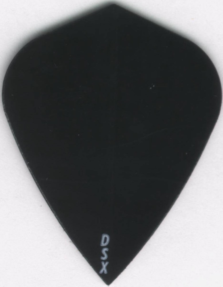 All Black Kite Dart Flights: 3 per set