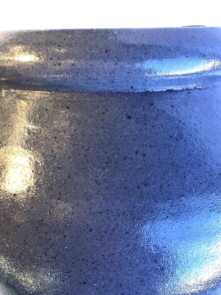 Devica Gres de Viana Portugal Handmade Blue Stoneware Pitcher 18oz