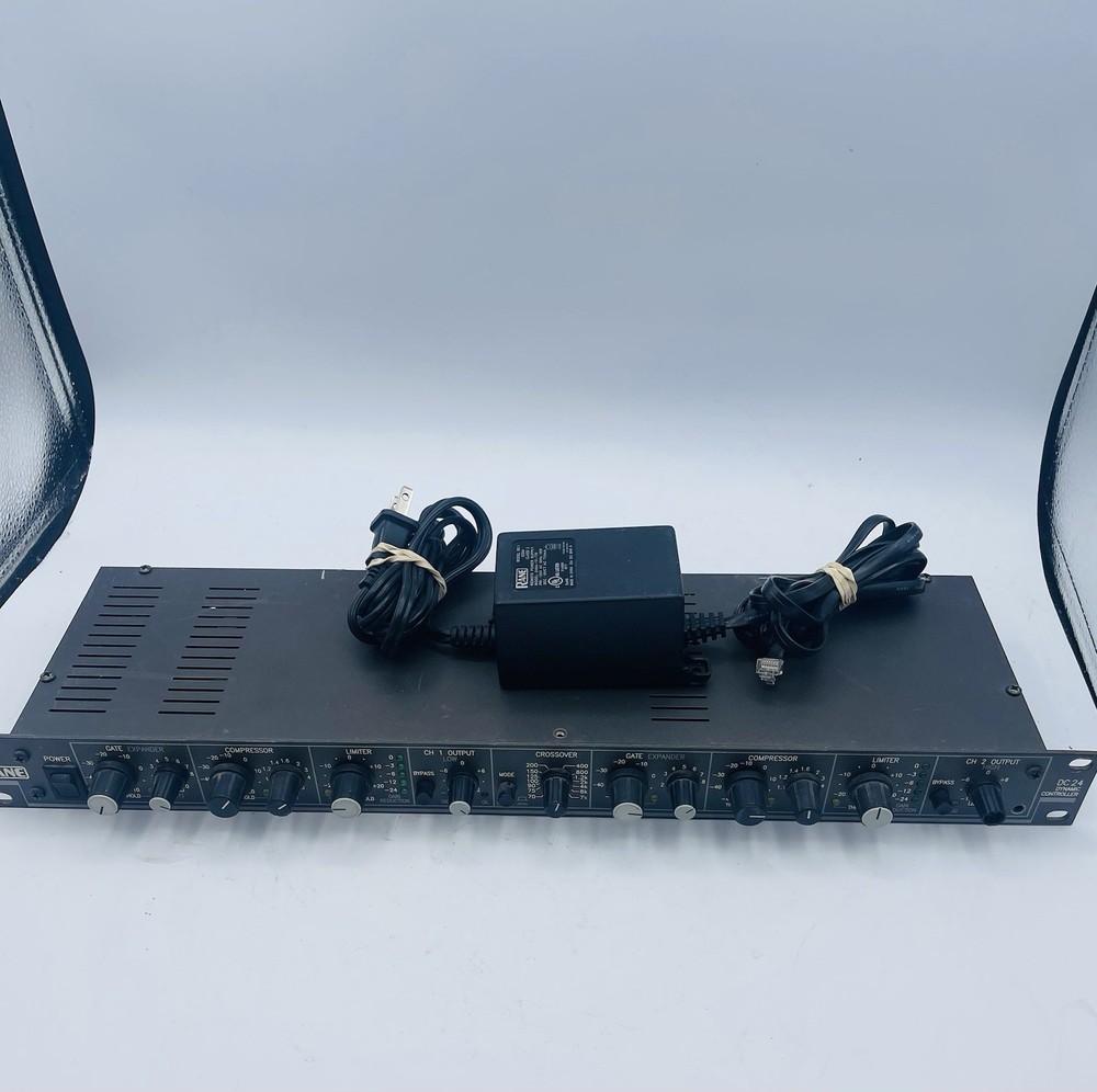 Rane DC-24 Rack Dynamic Controller Compressor Limiter,Expander Gate Untested