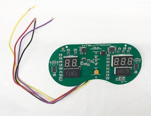 1970-1981 Firebird LED Direct Replacement Gauge Cluster, White LEDs