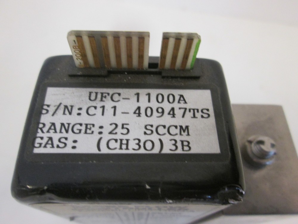 Unit Instruments, UFC-1100A, Mass Flow Controller, 25 SCCM, (CH3O)3B, Used