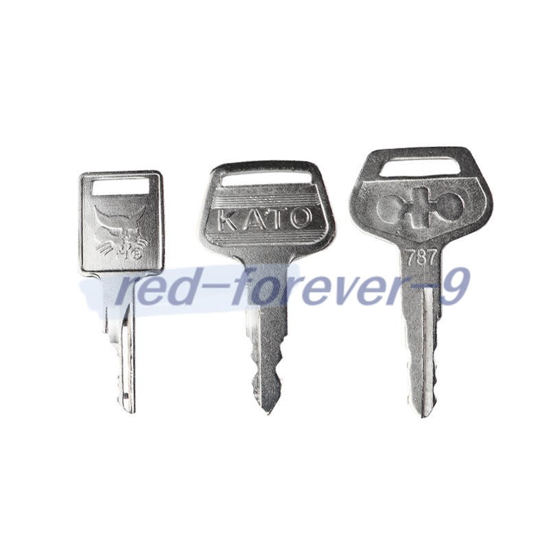 14pc Heavy Equipment Key Set Construction Ignition Keys For CAT
