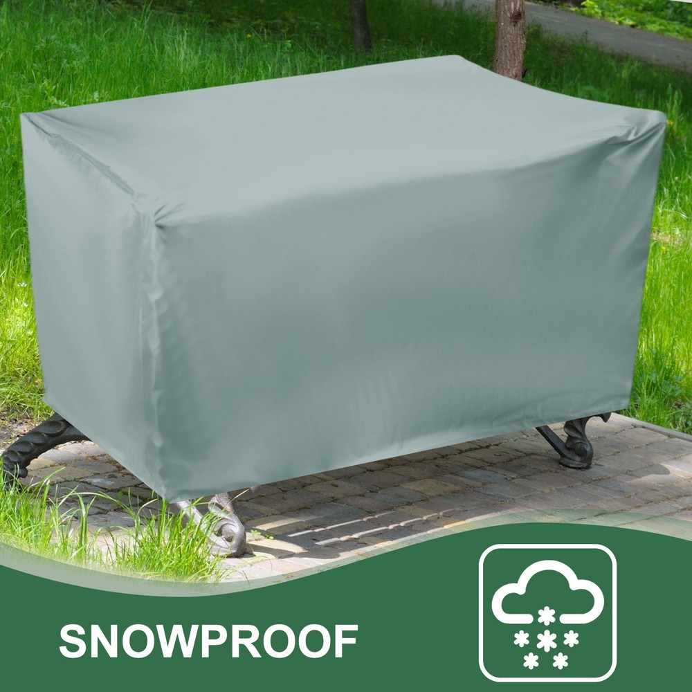210D Folding Table Storage Bag with Handle 75" x 26" x 35" Gray