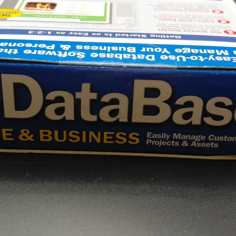 Avanquest My Database Home & Business Software Windows 2000, XP, Vista