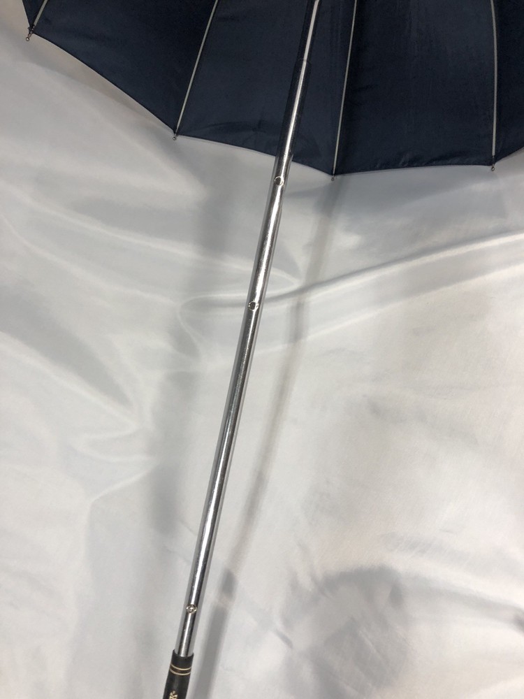 Drizzle Stick Golf Umbrella Navy Blue/ White