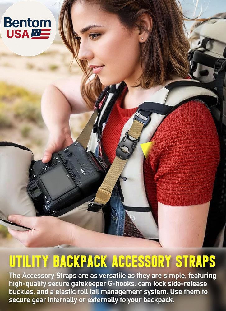 Molle Backpack Straps Tactical Rush Tier System Molle Attachment for Tactical Mi