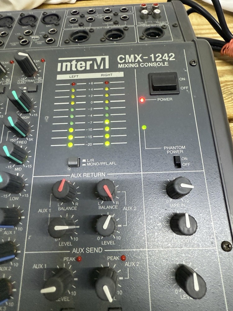 Inter-M CMX-1242 professional mixing console