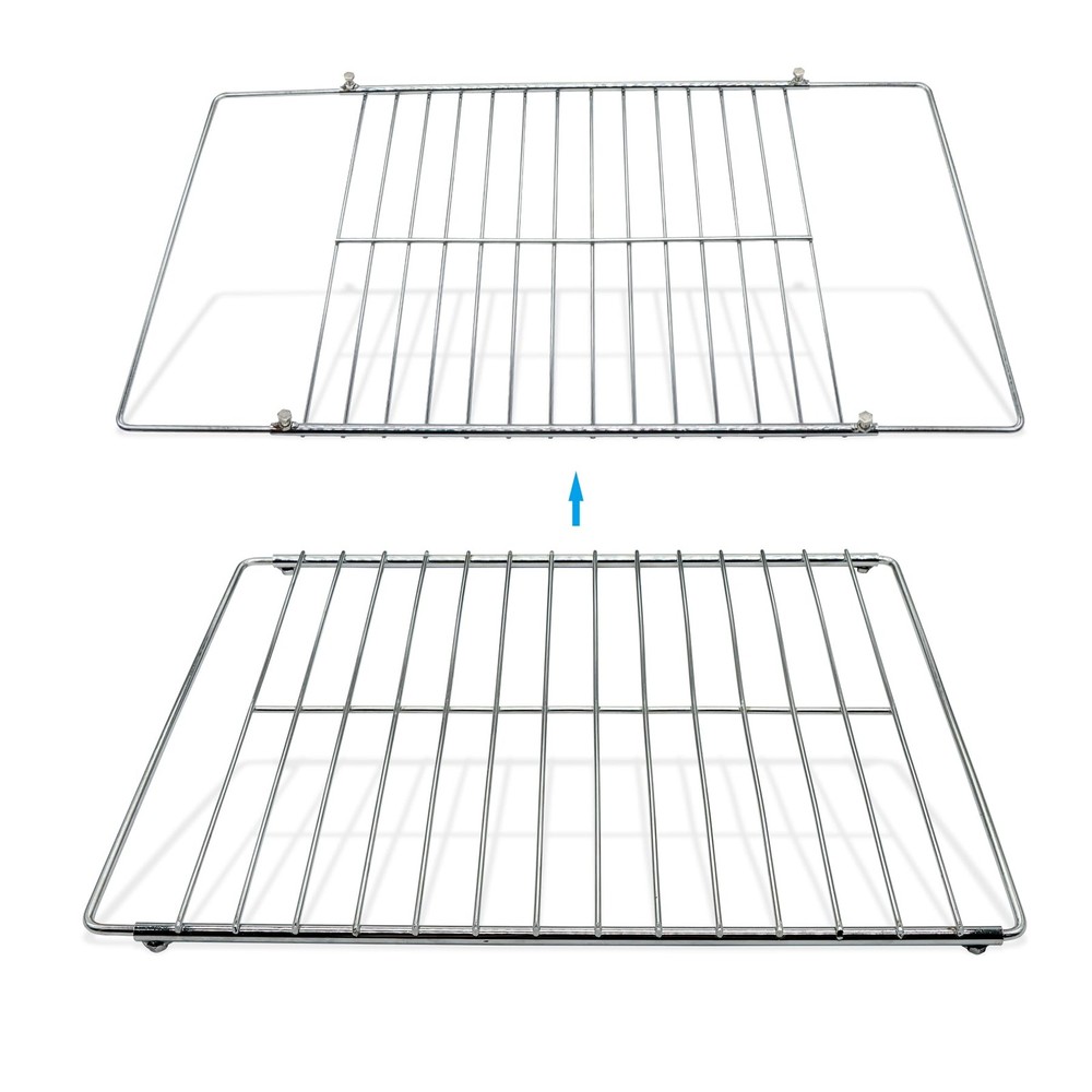 Evecad Universal Adjustable Wire Oven Rack, Extendable Baking 14.5"-25.5"