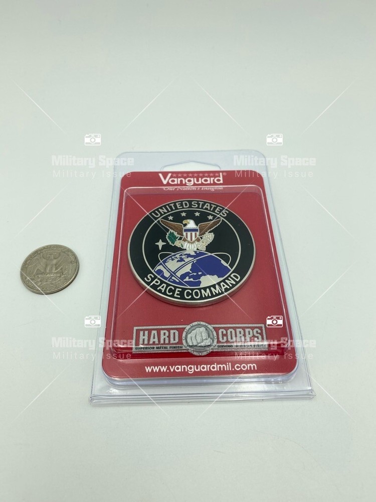 GENUINE U.S. IDENTIFICATION BADGE: US SPACE COMMAND- REGULATION