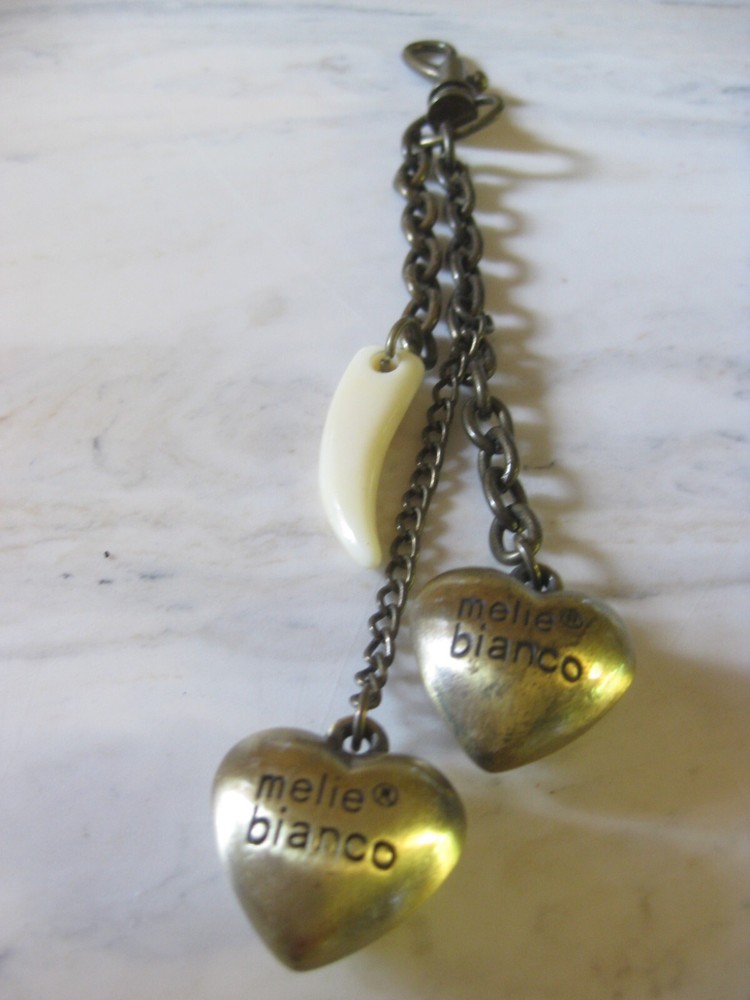Melie Bianco Keychain hearts