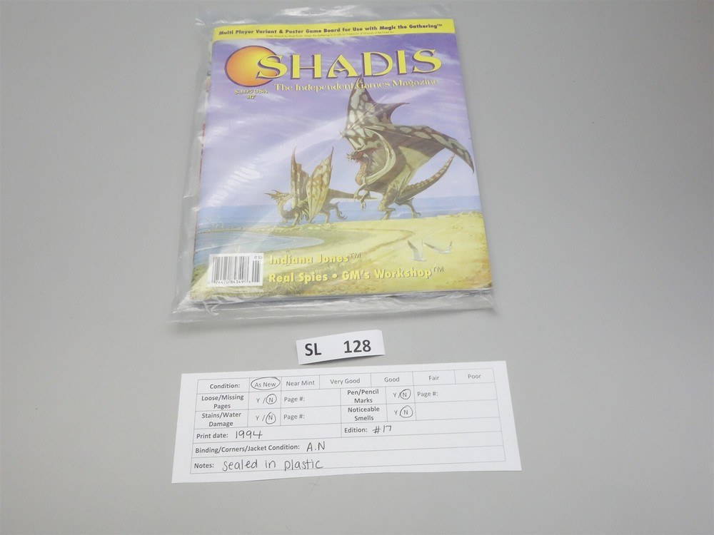 Shadis Magazine: Issue # 17 Sealed