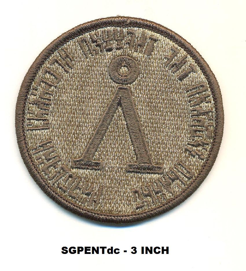 STARGATE DESERT CAMO PENTAVIUS PATCH  - SGPENTdc