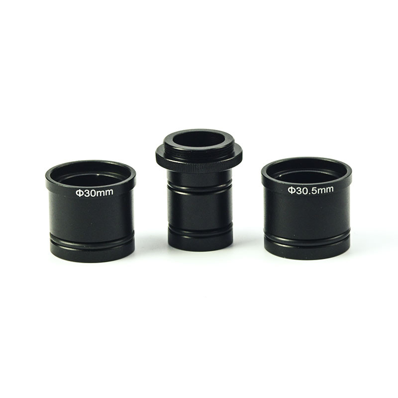 Standard Microscope 30mm 30.5mm Adapter Rings W / C Mount Adapter