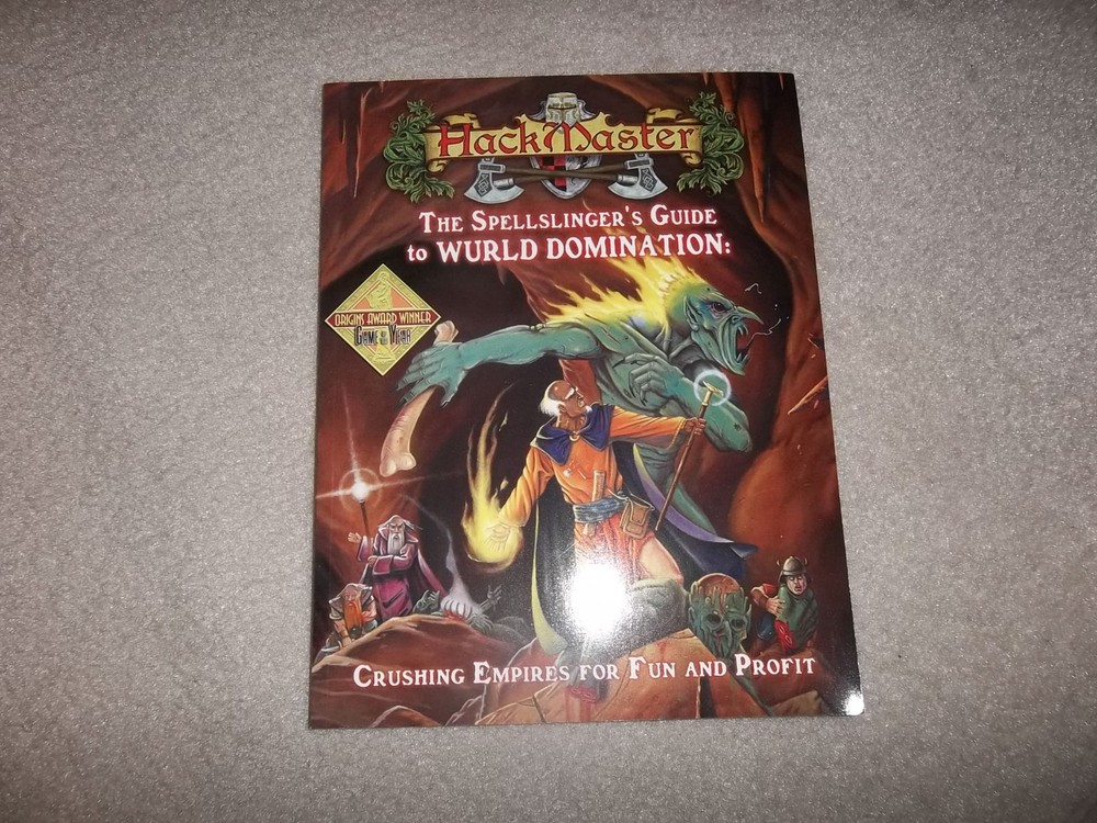 Hackmaster The Spellslinger's Guide to Wurld Domination