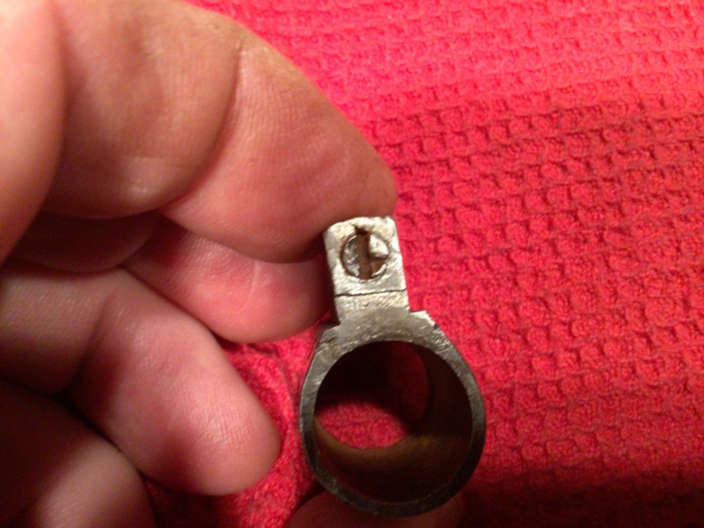 Canadian Ross Rifle Front Sight Base