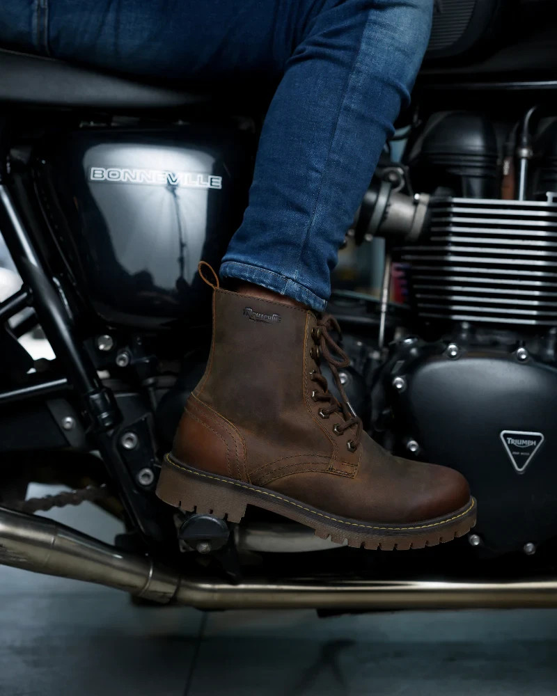 Trip Machine Boots Derby BTRW45 Rusty Wrangler Size 45