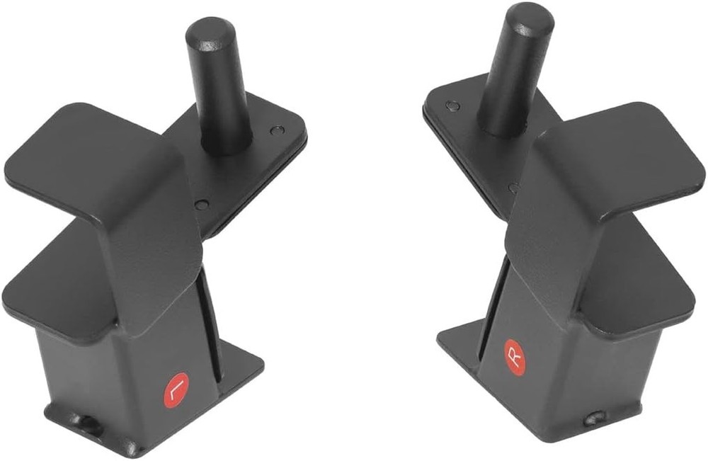 Power Cage J-Hooks with Protective Padding - Ultimate Home Gym Accessory