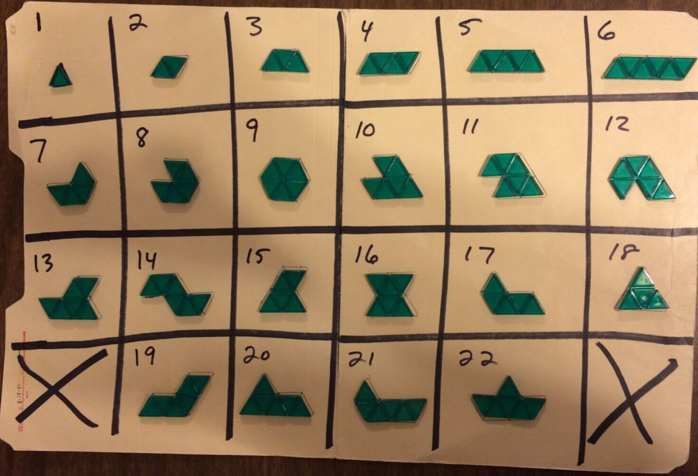 SINGLE REPLACEMENT BLOKUS TRIGON game piece #1 - See picture