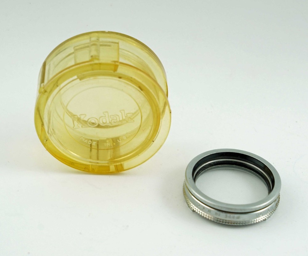 Kodak Series V Adapter Ring with Plastic Case and Skylight Filter