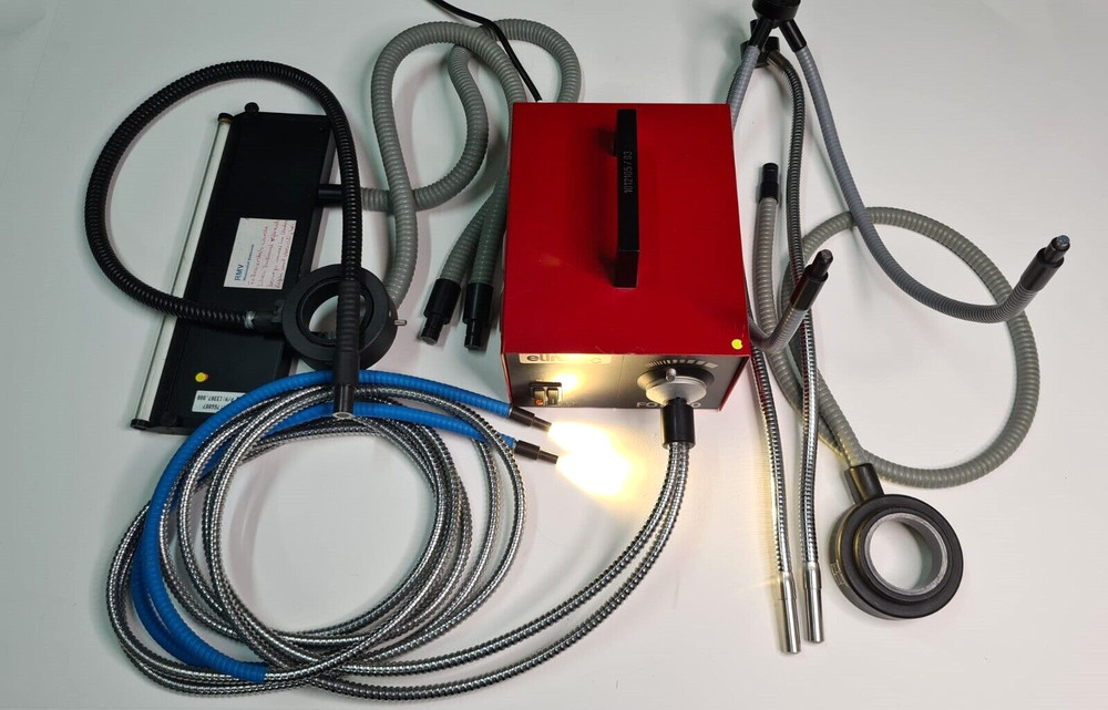 Eltrotec Cold Light Source FOT 150 +6Pcs. Volpi Microscope optics.
