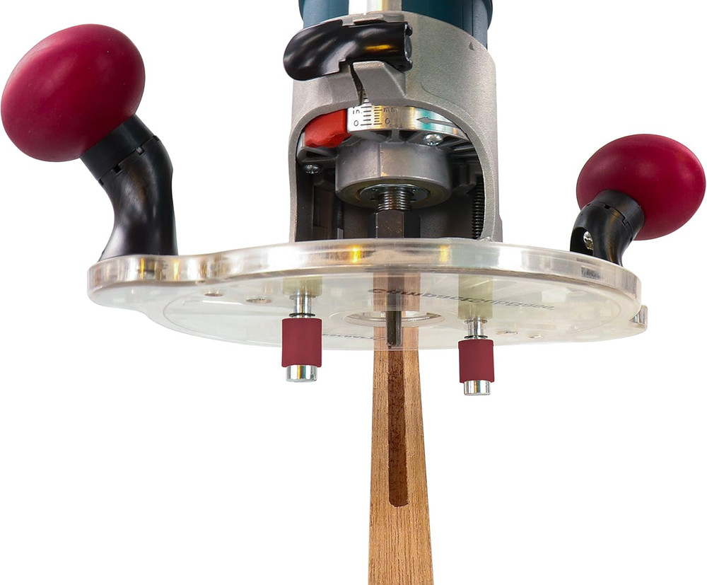 1225 Compactsubbase - Adjustable Universal Router Base Plate with Rotational Han