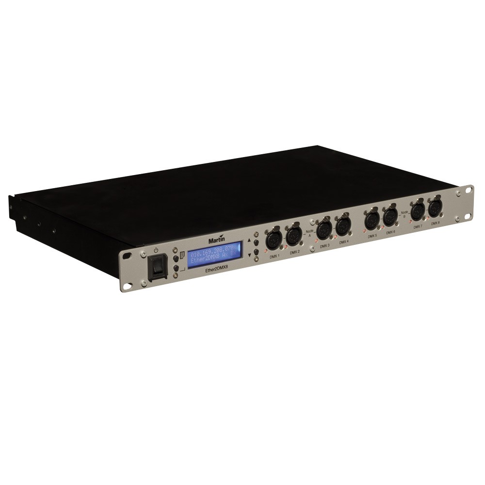 Martin Ether2DMX8 Artnet to DMX Router, B-Stock