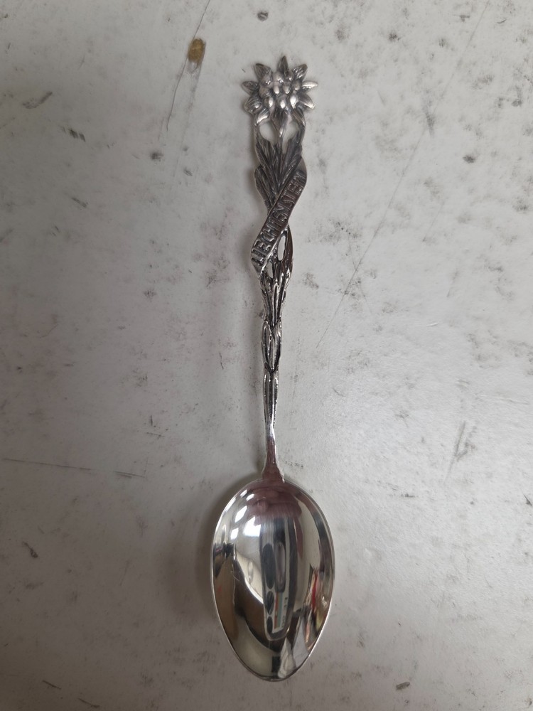 Liechtenstein Silver Souvenir Spoon