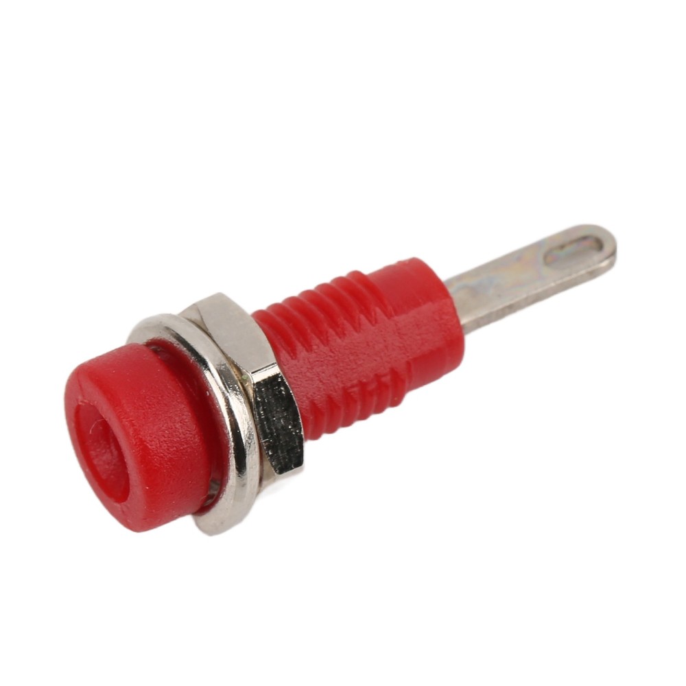 10Pcs 2mm Banana Jack Panel Socket High Transmission For Electronic Instrument