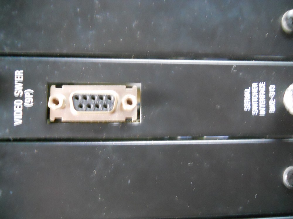 Sony BVE-910 Editing Control Unit Switcher Box Mainframe TURNS ON, UNTESTED