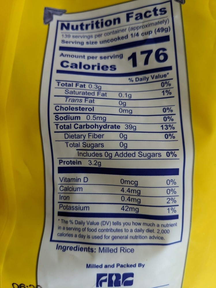 Diamond G Calrose White Rice - 15 pound bag
