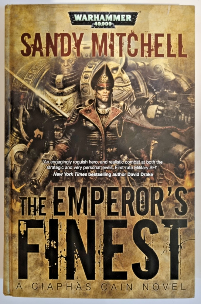 The Emperor's Finest Ciaphas Cain Sandy Mitchell Hardback 40k New Black Library