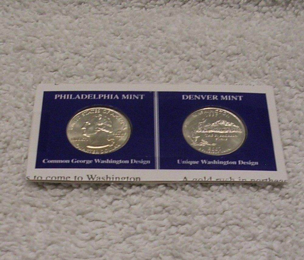 2000 Virginia P & D State Quarters - Uncirculated Statehood Quarter Set