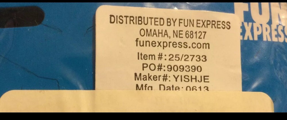 New-Fun Express-12 Fake Mustaches/Same Style/Same Design