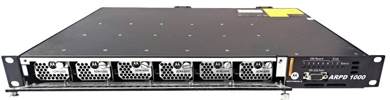 Motorola ARPD-1000 High Density Compact Demodulator + 6  ADM-4000 Modules