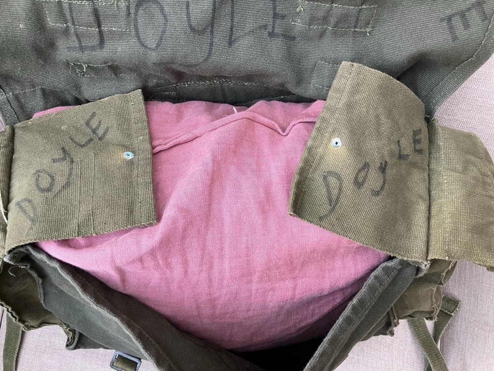 British Army 58 Pattern Style Rucksack Converted Large Pack Webbing Bag Green