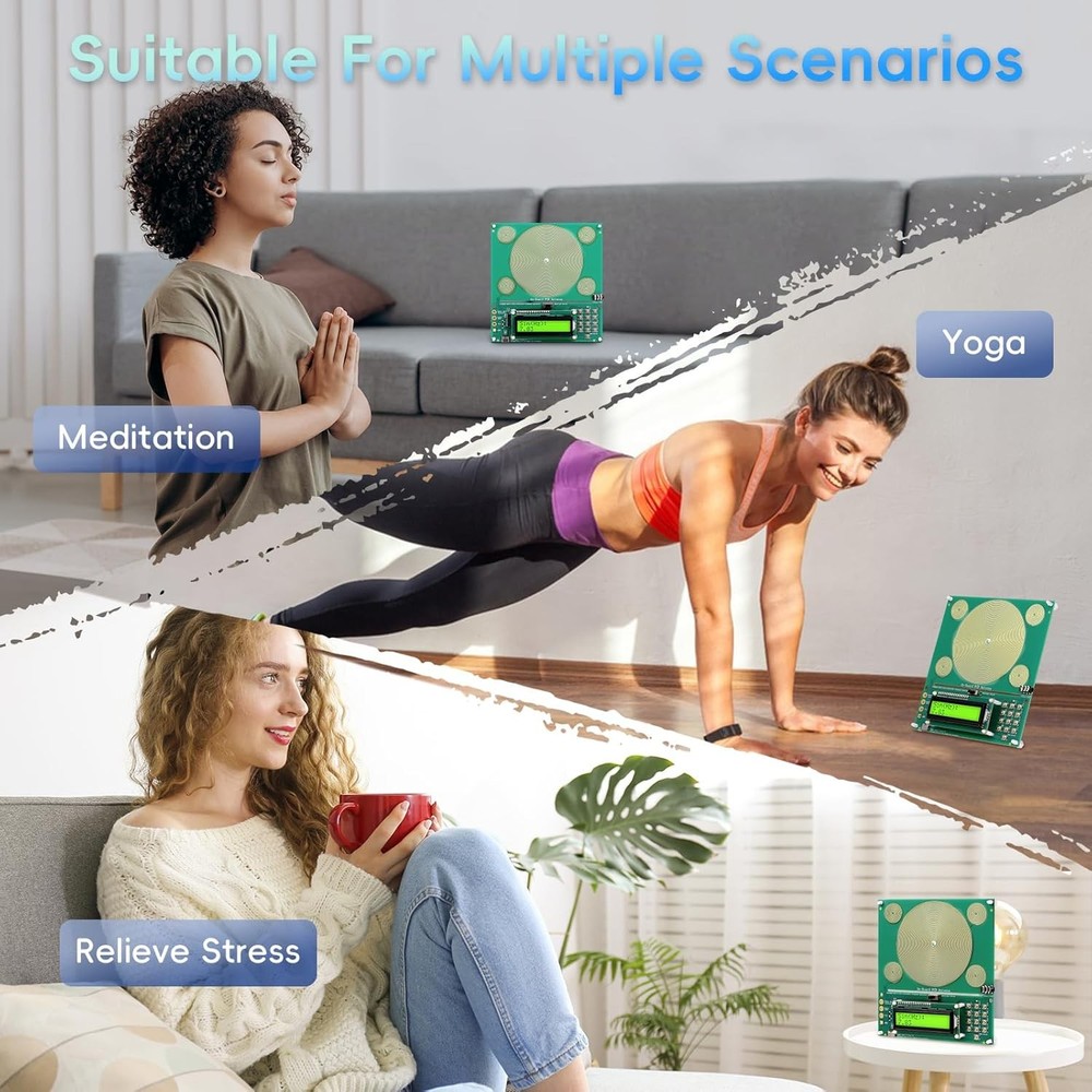 Frequency Generator for Healing | Adjustable Schumann Resonance Generator – 7...